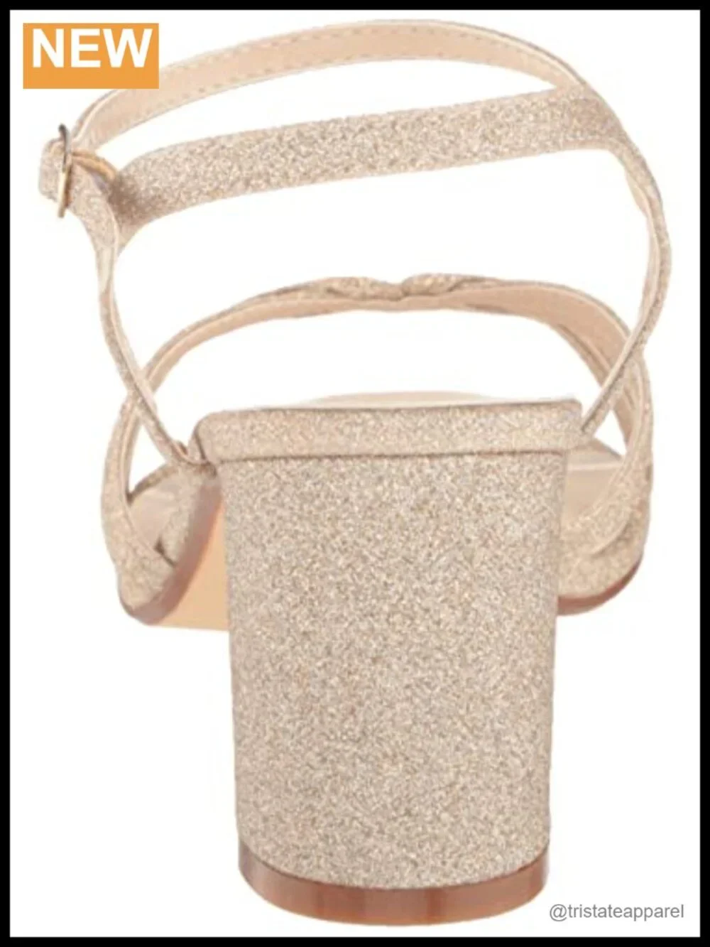 Touch Ups Women's Elle Platform Block Heel Ankle Strap Bridal Sandal
